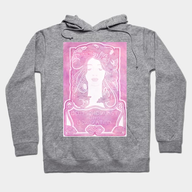 Art And Devotion In Pink Hoodie by SaintReclusia